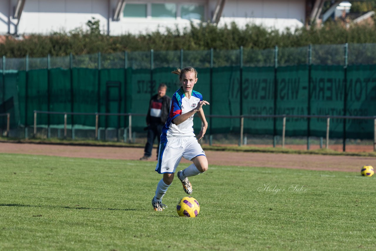 Bild 444 - B-Juniorinnen Krummesser SV - SV Henstedt Ulzburg : Ergebnis: 0:3